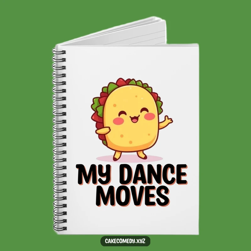Funny Taco Dance Notebook: Jot Down Your Fiesta Plans