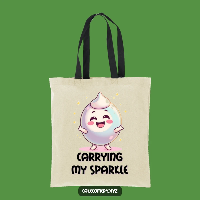 Funny Candy Tote Bag - Sparkling Wiggle Accessory, Energetic Gift